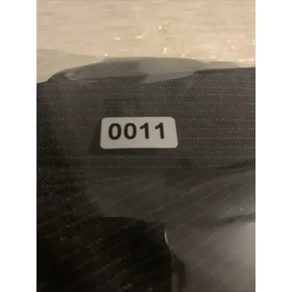 ARMANI Blazer COLLEZIONI Black stripe Wool Sz 42R - Picture 10 of 10